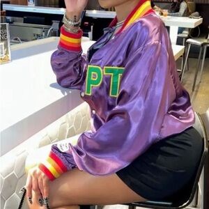Purple DEPT jacket worn once comfortable fit.